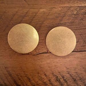 Madewell Gold Disc Earrings